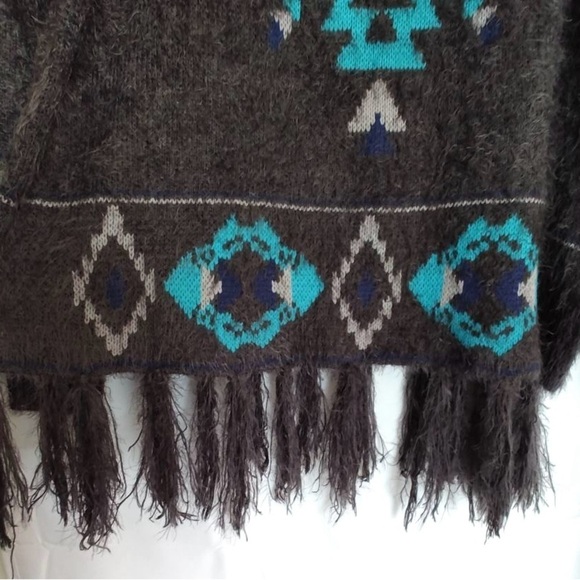 NWOT Powder River Outfitters by Panhandle Chenille Aztec sweater sz XXL - Picture 5 of 8